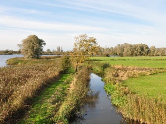 Een landschap in Diksmuide